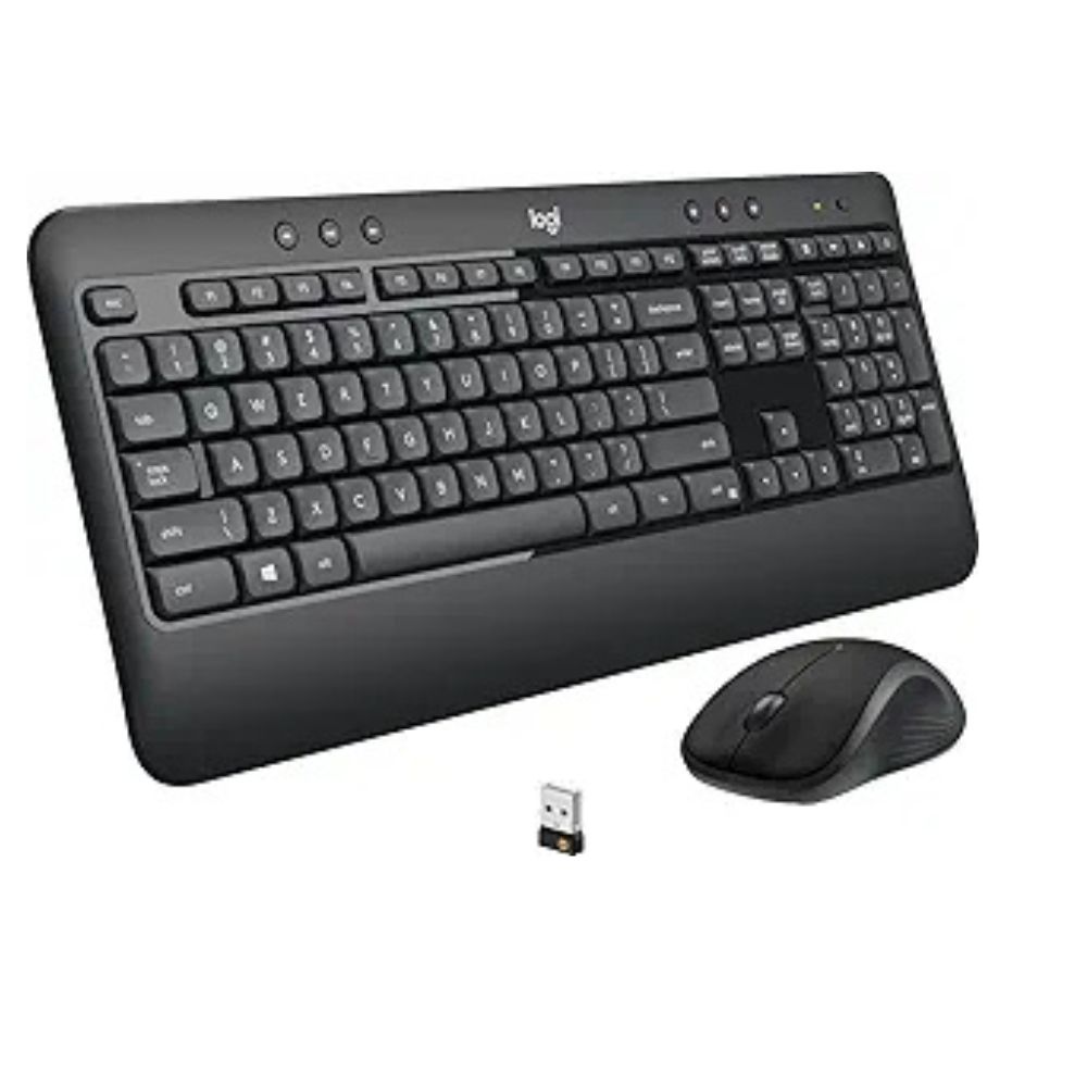 LOGITECH MK540 ADVANCED WIRELESS KEYBOARD & MOUSE COMBO – BLACK