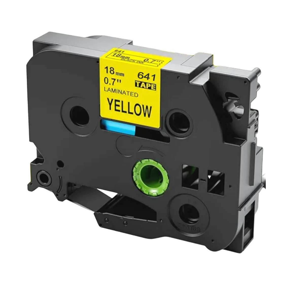 Brother TZ2-641 18mm Black on Yellow Label Tape