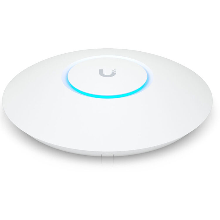UniFi WiFi 7 Pro AP, ceiling-mounted, 6 spatial streams + 6 GHz (U7-PRO)