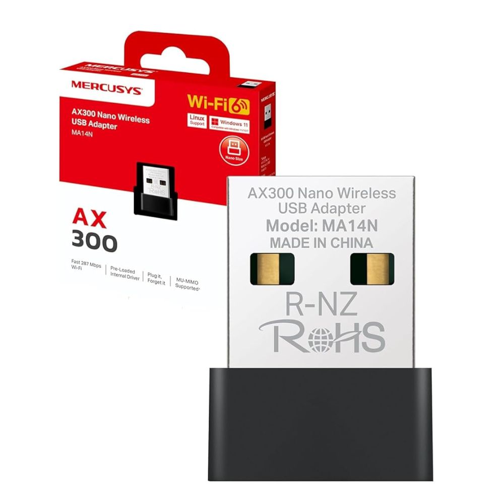 Mercusys MA14N Wireless Nano USB Adapter