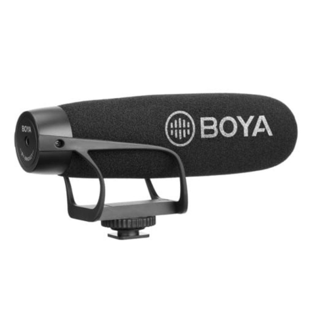BOYA BY-BM2021 Camera-Mount Supercardioid Shotgun Microphone