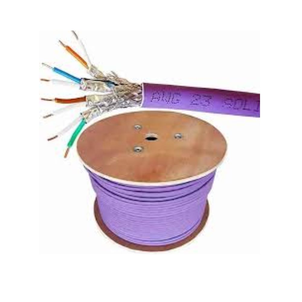 Giganet Cat 6A Solid F/FTP LSOH Cable GN-C6A-F/FTP-LSOH