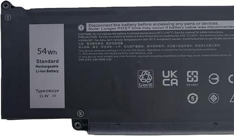 Dell P127F P127F001 P127F003 battery 11.4V 54Wh