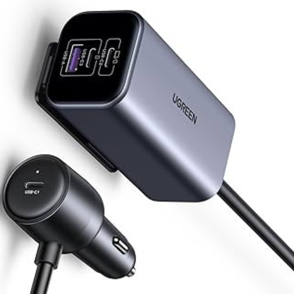 UGREEN 4-Port GaN Car Charger EC706-UG-35571-150W