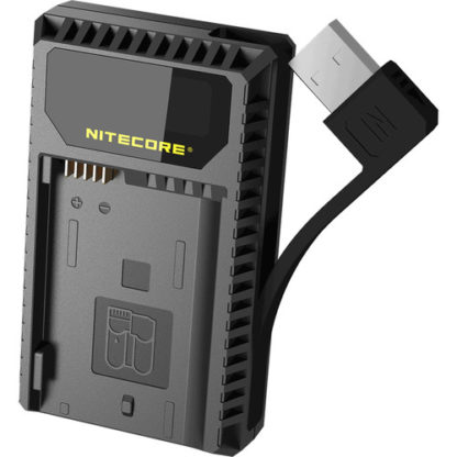 NITECORE UCN3 USB Dual Slot Charger for Canon LP-E6N / LP-E6NH