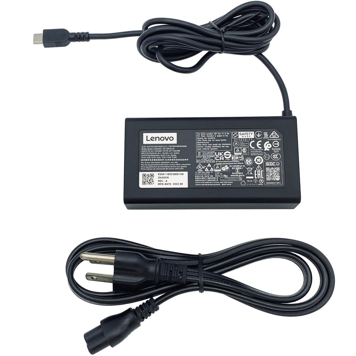 Adapter for Lenovo Yoga Pro 7 14" AMD Laptop – 100W USB-C