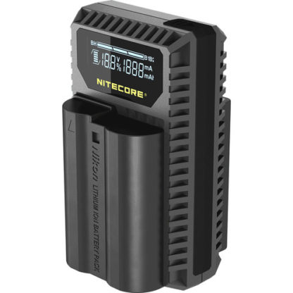 NITECORE UNK2 Dual Slot USB Charger for Nikon EN-EL15 / EN-EL14A / EN-EL14