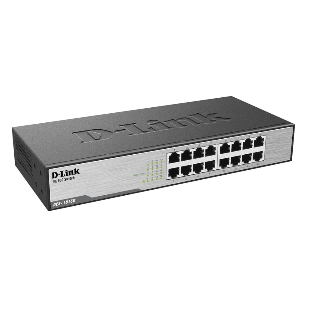 D-Link DGS-1016C/B 16-Port Gigabit Switch