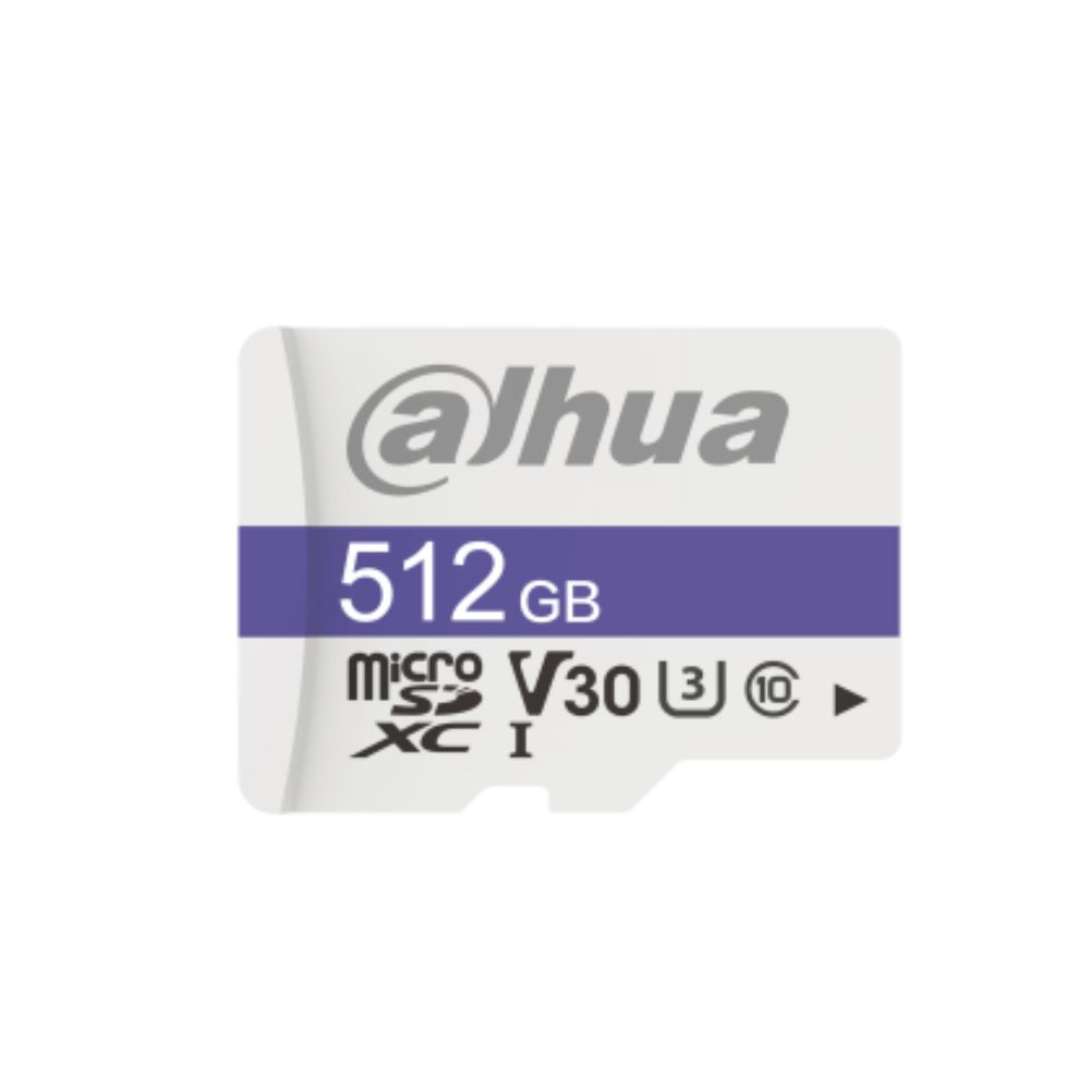 Dahua Dhi-Tf-C100/512Gb 512Gb Class C10 U3 V30 Microsd Card