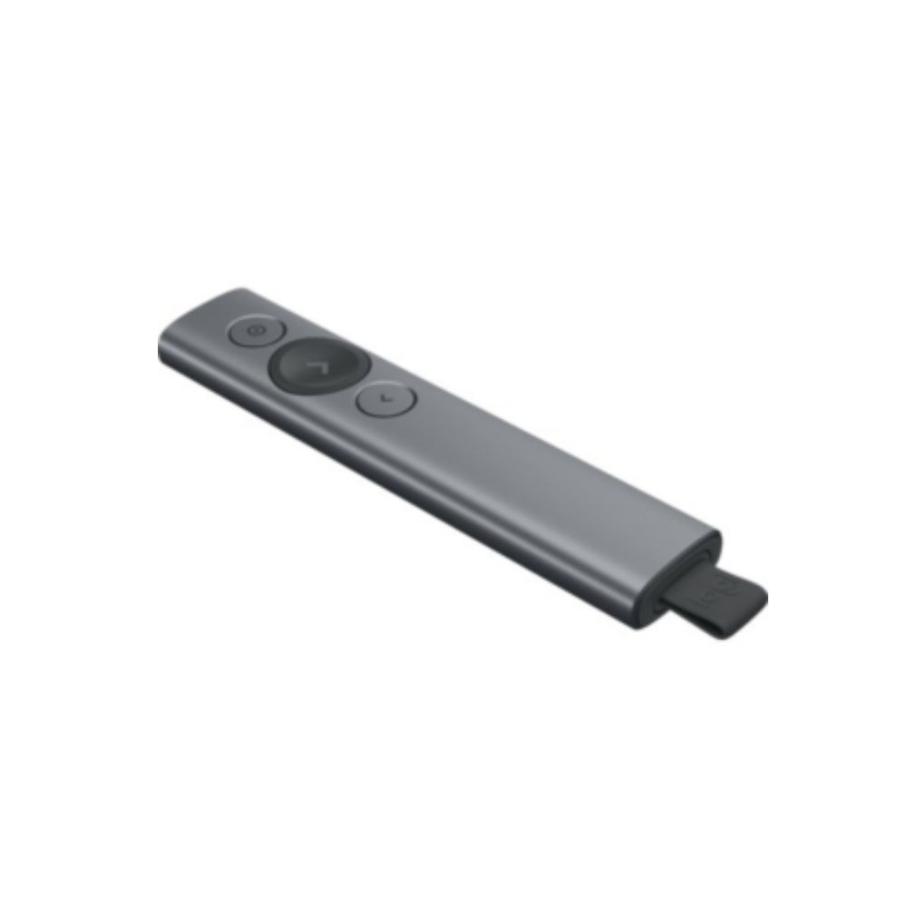 Logitech Spotlight Rechargeable Presentation Remote - Slate - 910-004861