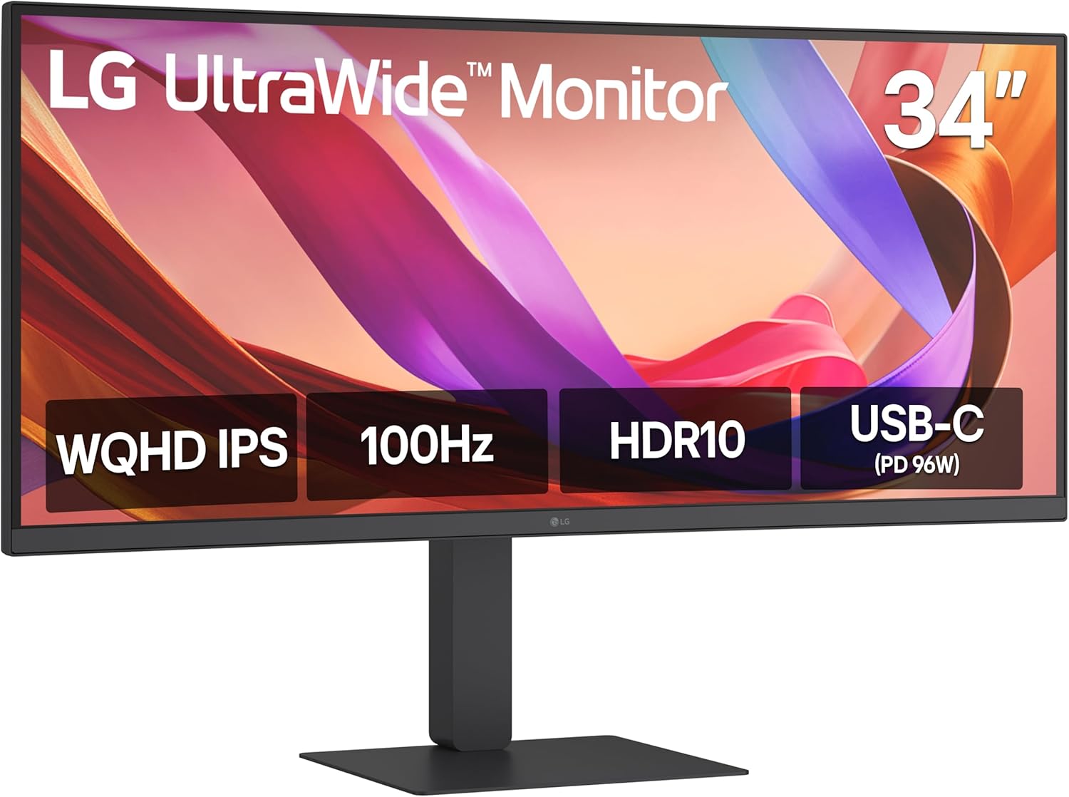 LG 34U650A‑B UltraWide™ 34″ Curved WQHD IPS Monitor