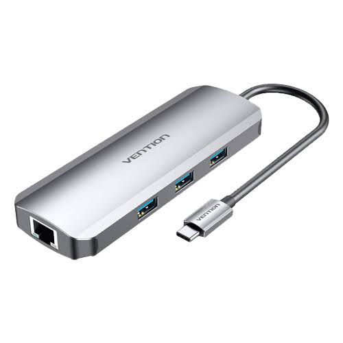 Vention USB C Multi-function 7 in 1 Docking Station TOJHB