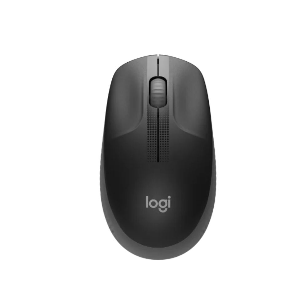 Logitech M190 Full-Size Wireless Mouse - Mid Grey - 910-005906