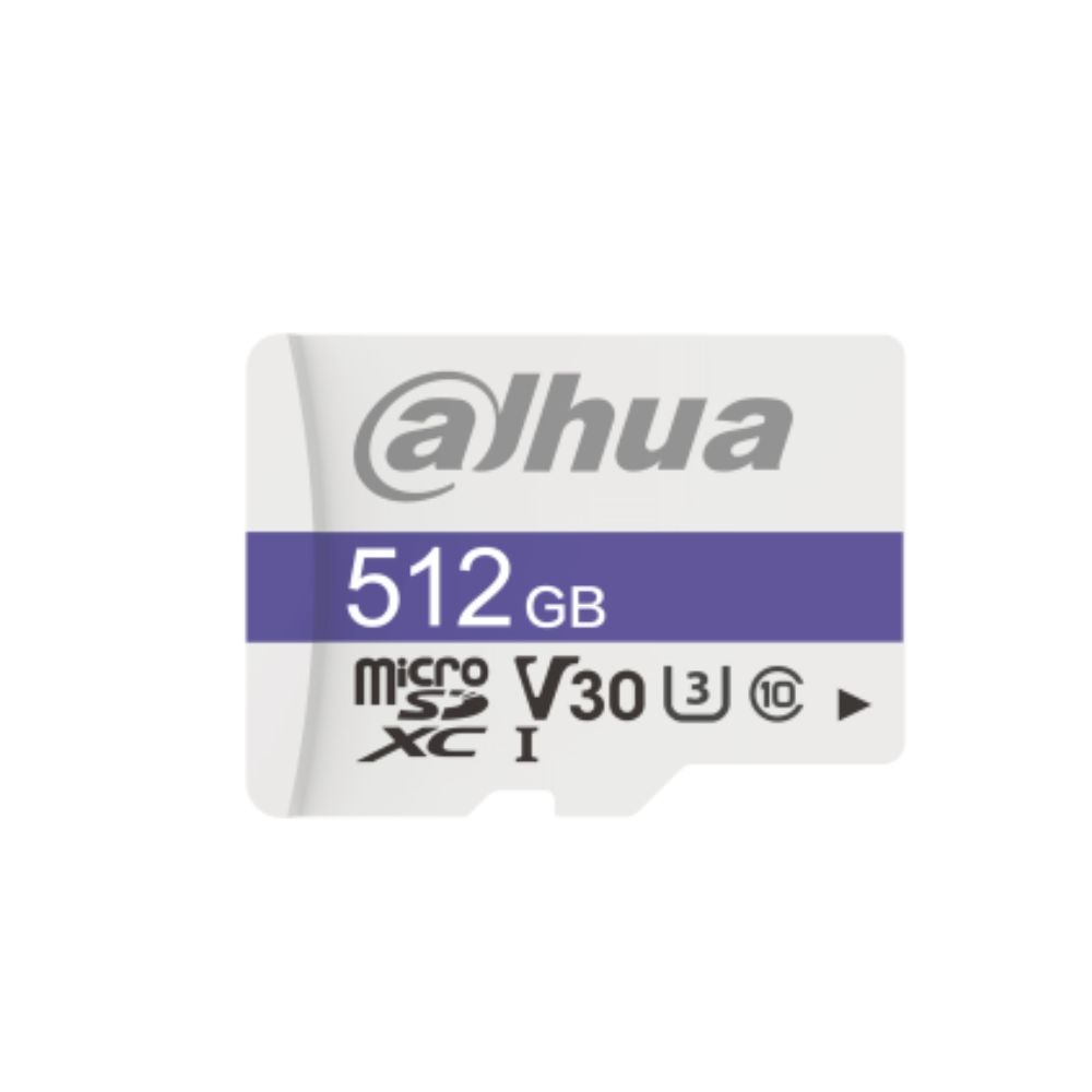 Dahua Dhi-Tf-C100/512Gb 512Gb Class C10 U3 V30 Microsd Card