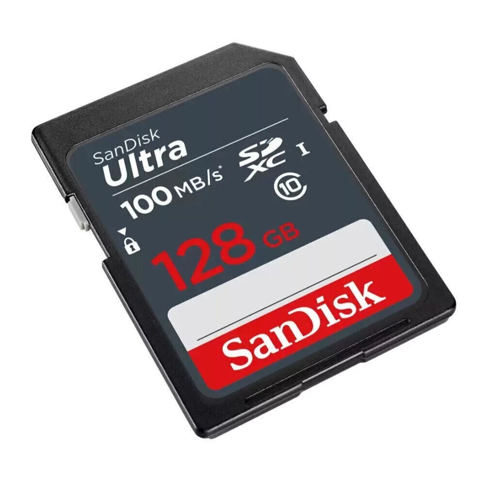 SanDisk Ultra 128GB SDXC Memory Card 100MB/s SDSDUNR-128G-GN3IN