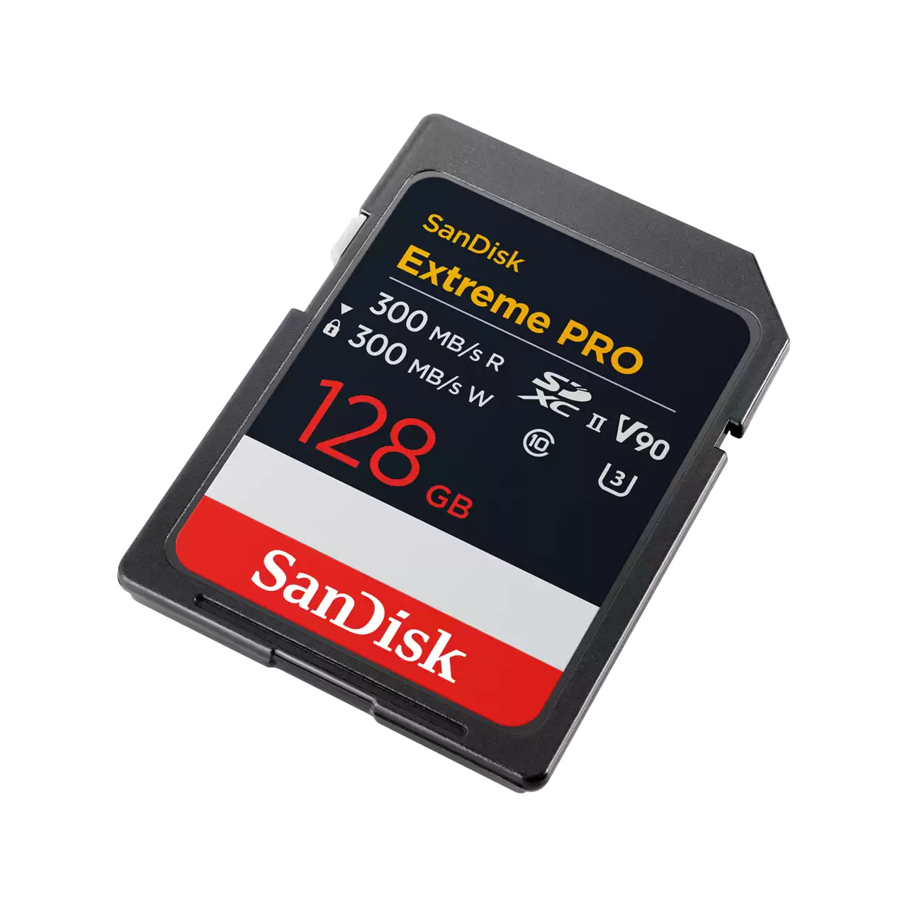 SanDisk Extreme PRO 128GB SDXC Memory Card 300MB/s 8K V90 UHS-II SDSDXDM-128G-GN4IN