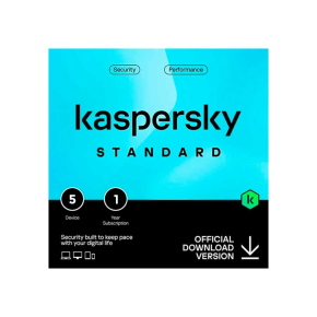 Kaspersky Standard 5 User – Antivirus Software