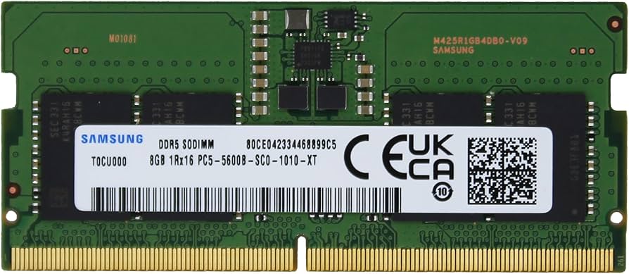 Samsung 8GB PC5 5600 laptop Ram-M425R1GB4PB0-CWM0D