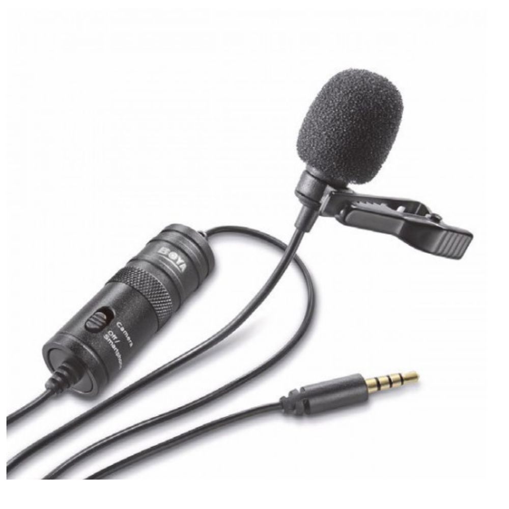 BOYA BY-M1DM Dual Omnidirectional Lavalier Microphone (BY-M1DM)