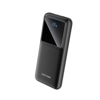 Vention Power Bank 10000mAh 22.5W Black LED Display