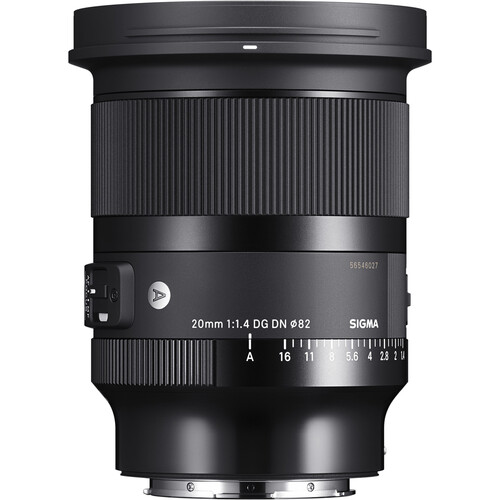SIGMA 20MM F1.4 DG DN ART LENS