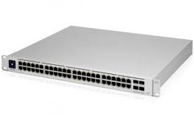 Ubiquiti USW-48-PoE  48-Port Switch, 32 PoE+ GbE, 16 GbE, 4 SFP, 195W