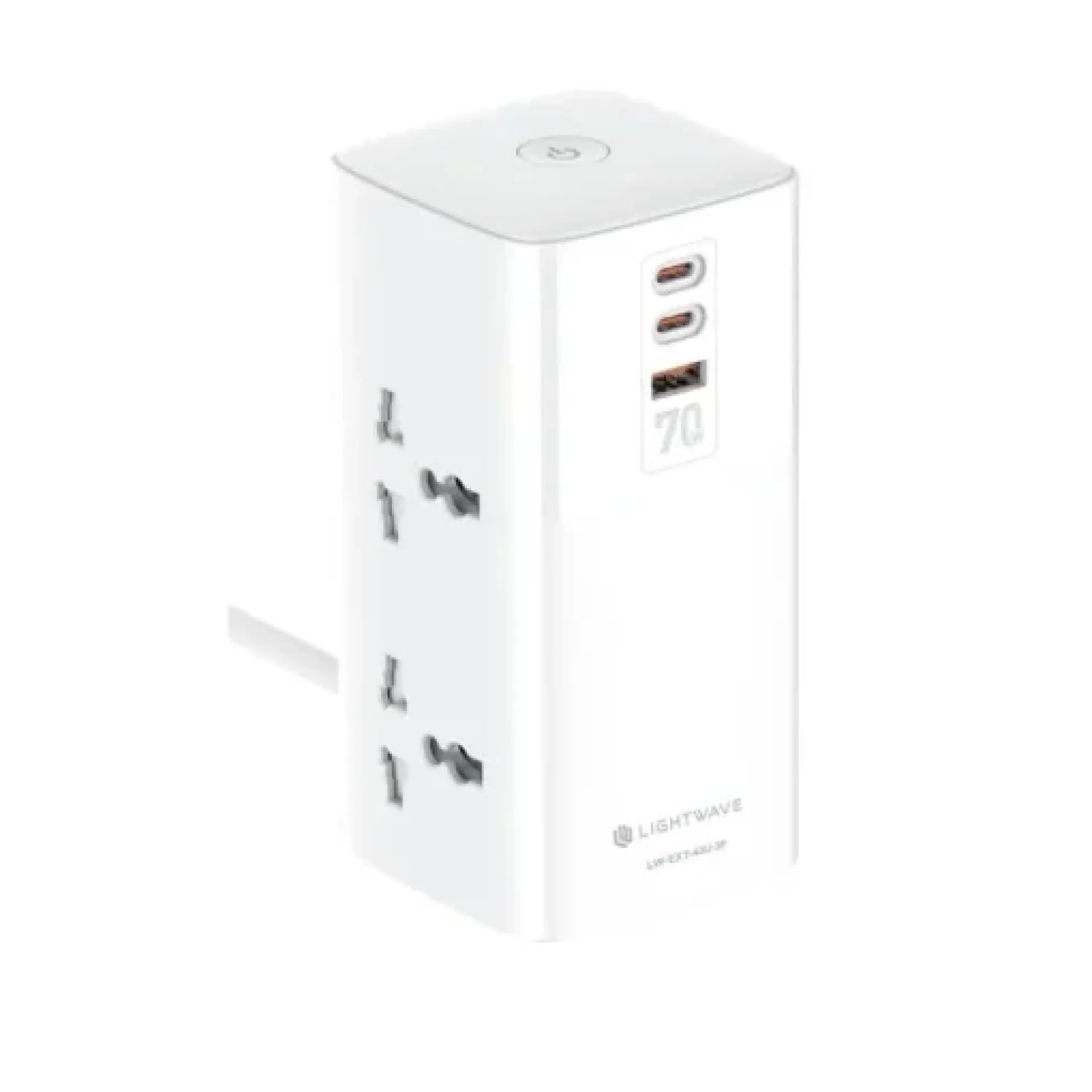 LightWave 4WAY LW EXT-42C1U-3P Extension Socket