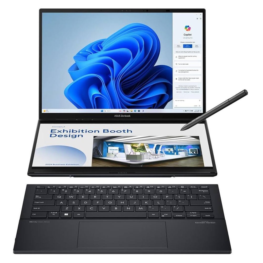 ASUS Zenbook Duo UX840 Core Ultra 9 285H 32GB RAM 2TB SSD-90NB14X1-M00670