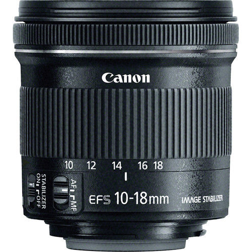 Canon EF-S 10-18mm f/4.5-5.6 IS STM LENS