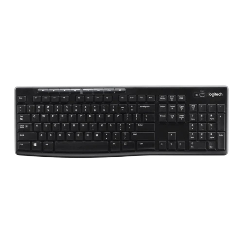 LOGITECH K270 WIRELESS KEYBOARD – BLACK