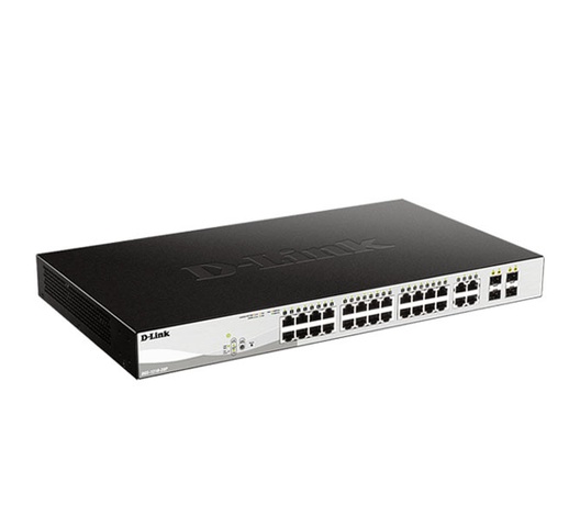 D-Link DGS-F1210-26PS-E 24 Port Managed Gigabit Switch