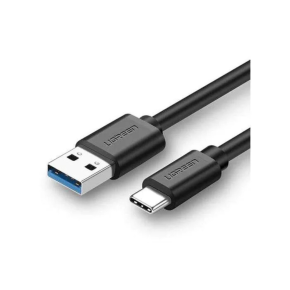 UGREEN USB 3.0 A Male to Type‑C Male Cable Nickel Plating Aluminum Shell 2m (Black)‑US184 (UG‑20884)