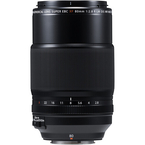 FUJIFILM XF 80MM F2.8 R LM OIS WR MACRO LENS