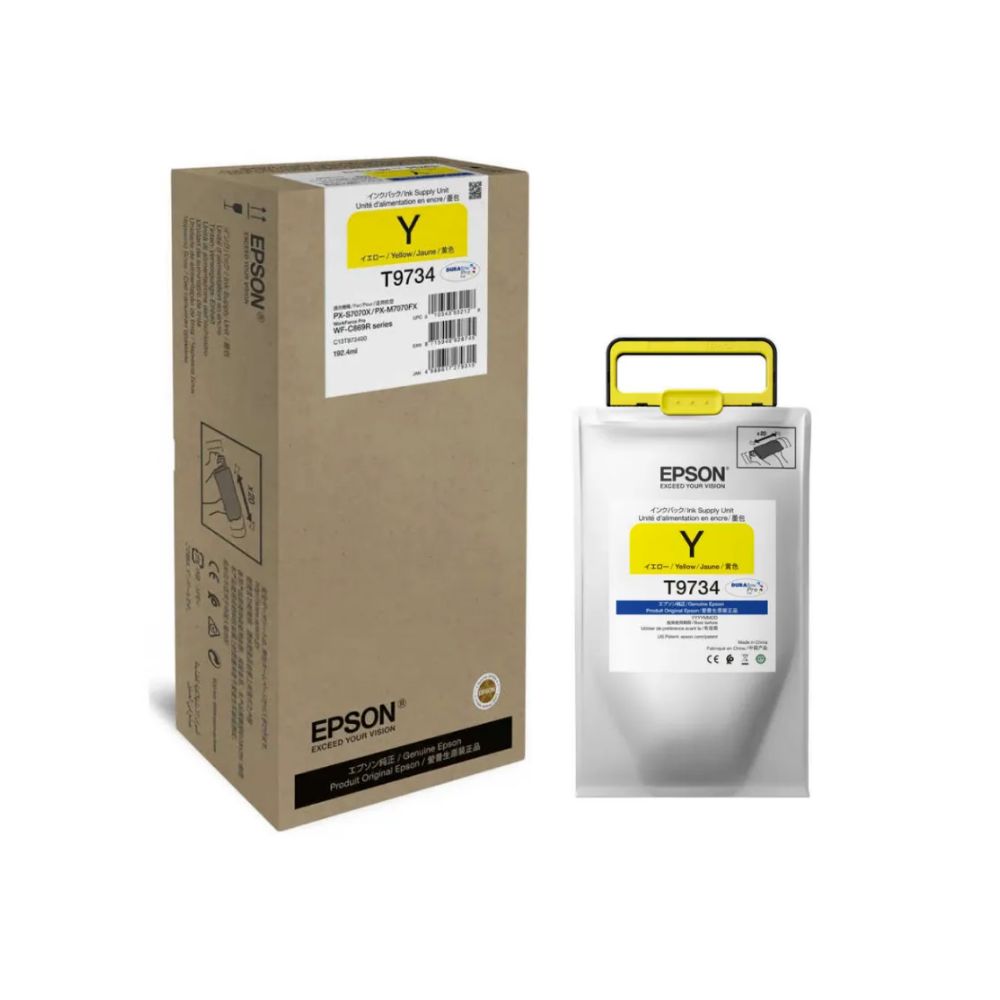 EPSON WORKFORCE PRO WF-C869R YELLOW XL INK SUPPLY-C13T97340N