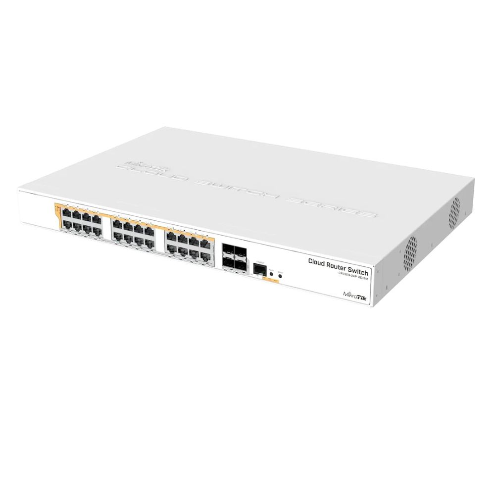 MikroTik CRS328-24P-4S+RM 24 Port Gigabit Ethernet Switch