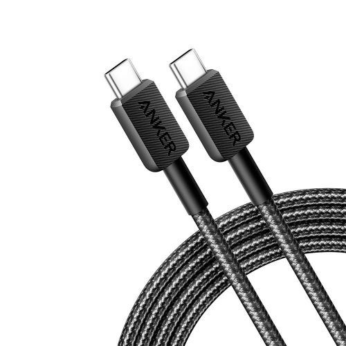 ANKER 322 USB-C TO USB-C CABLE(6FT)BLACK