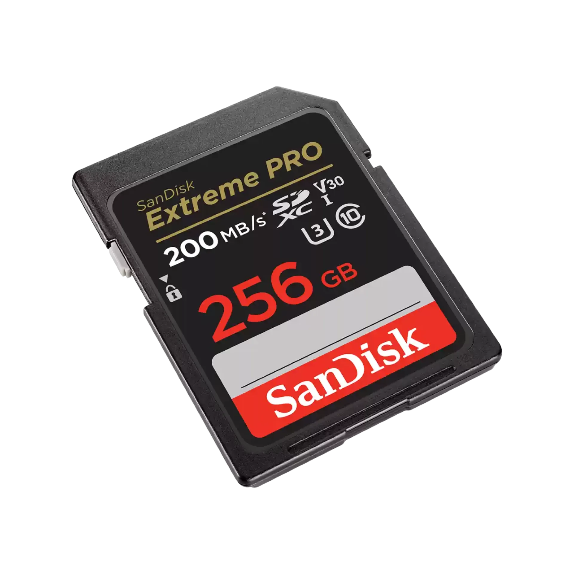 SanDisk Extreme PRO 256GB SDXC UHS-I Card 200MB/s SDSDXXD