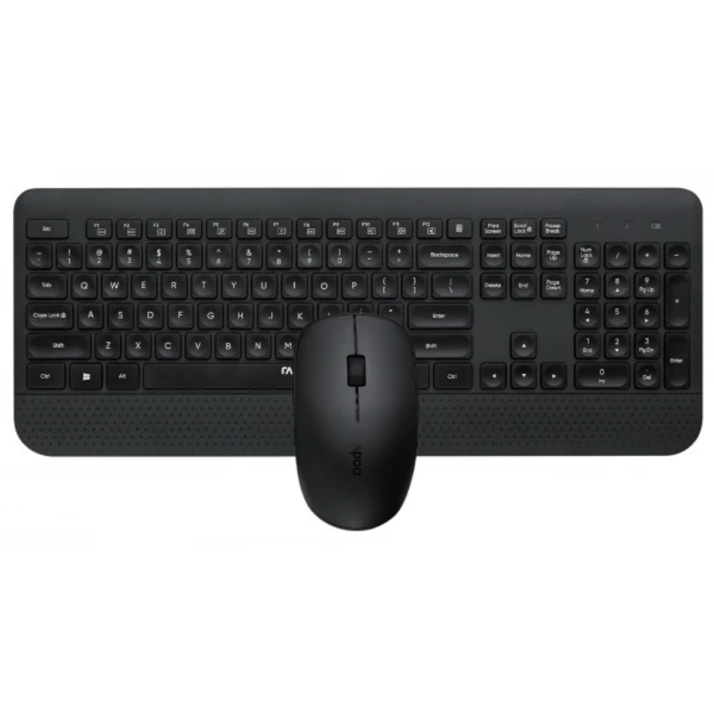 Rapoo Wireless Keyboard & Mouse X3500 - Black