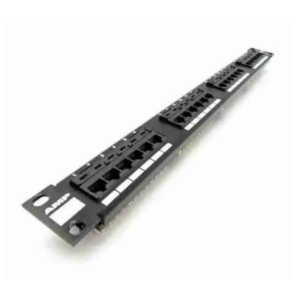 Giganet Category 6A UTP 19'48 Port Patch Panel-GN-C6A-UTP-PP-48