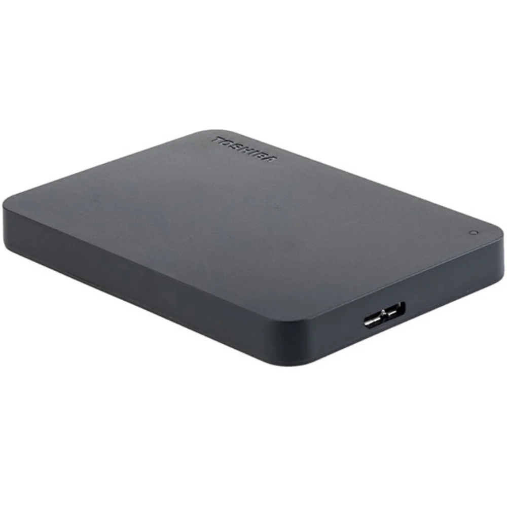 Toshiba Canvio Basics 2TB Portable External Hard Drive USB 3.0, Black - HDTB420XK3AA