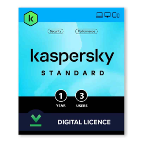 Kaspersky Standard 3 User – Antivirus Software
