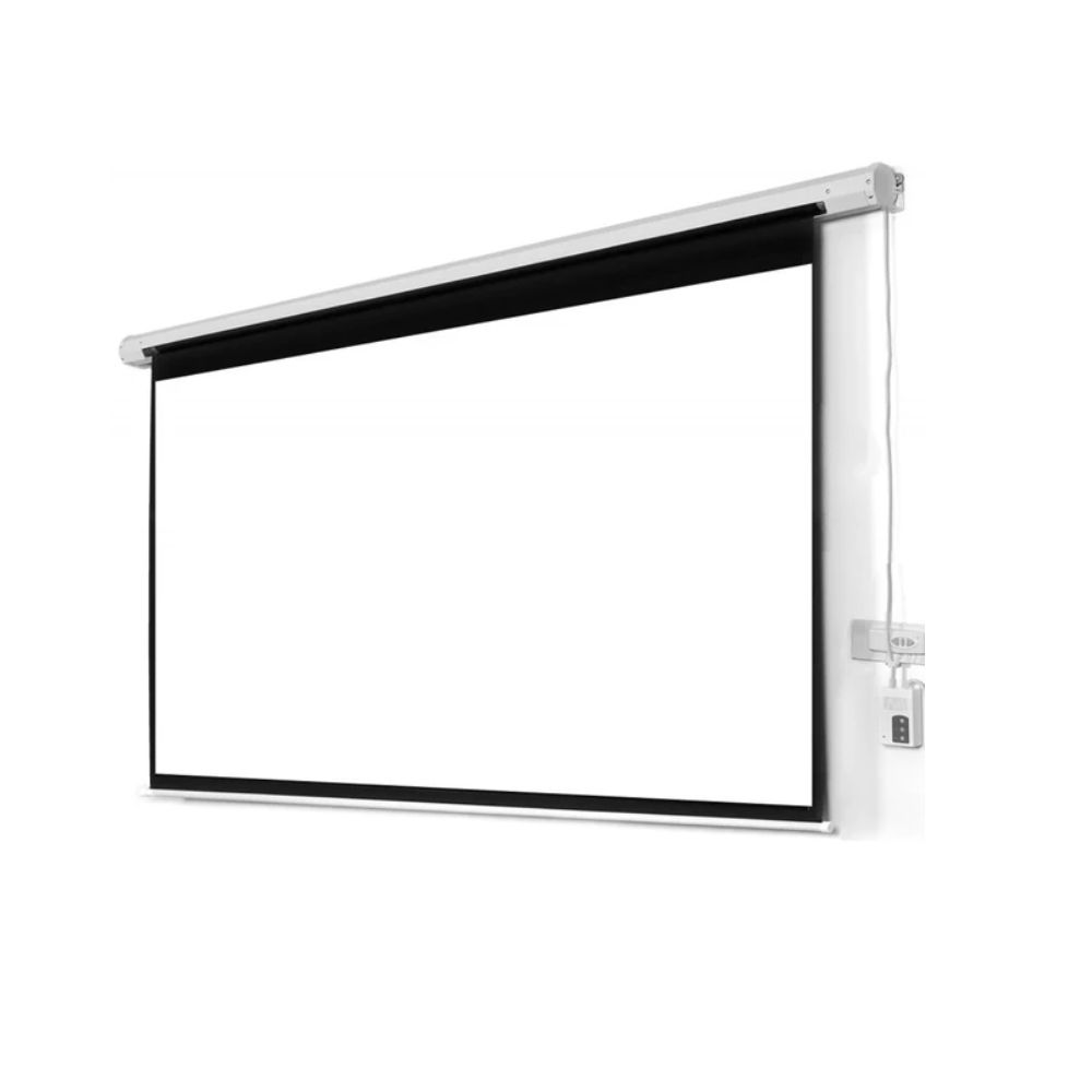 Light Wave LW-EPS-240E Electric Projector -Screen 240 x 240cm