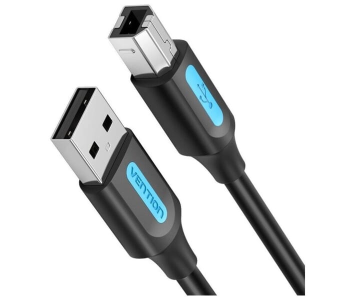Vention   USB 2.0 Printer Cable 1M  Black- VEN COQBF