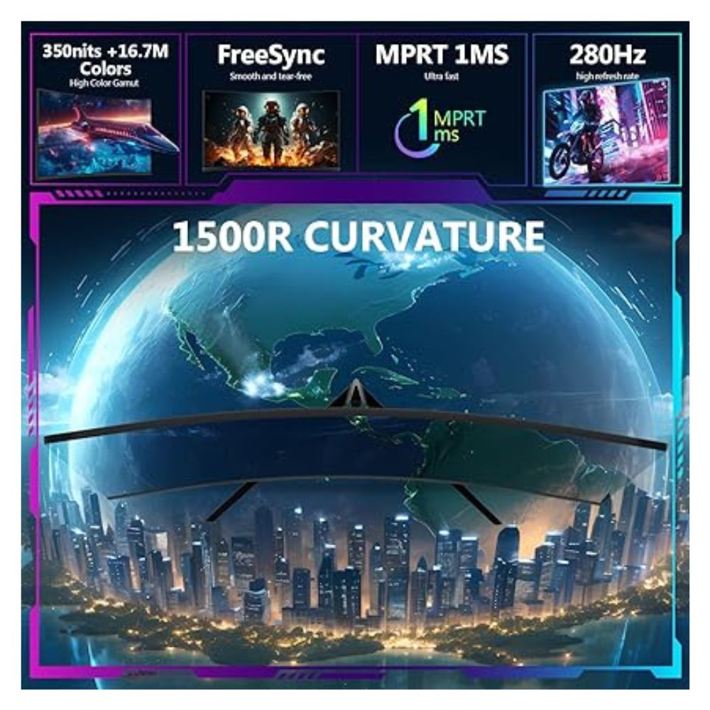 Samsung Odyssey G5 27" QK HD 2180Hz Flat Monitor – LS27FG502EMXUE