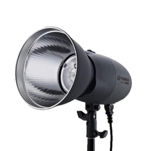 VISICO ELFIN STUDIO FLASH VL-200 II PLUS WITH STANDARD REFLECTOR