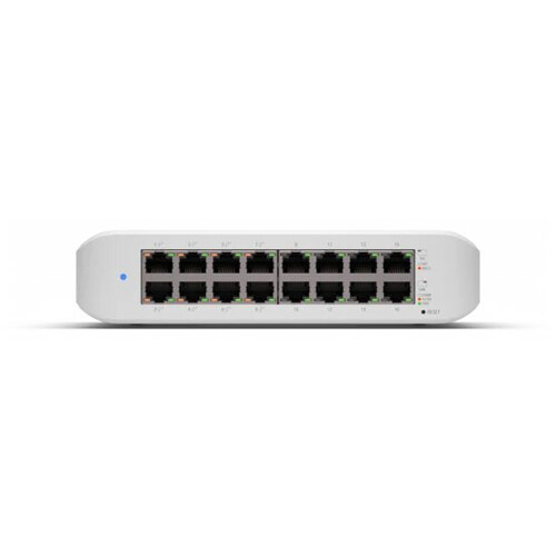 UniFi Switch Lite 16 PoE (USW-Lite-8-POE) An 8-port, Layer 2 PoE