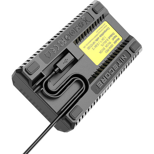 NITECORE USN4 PRO Dual Slot USB Charger for Sony NP-FZ100