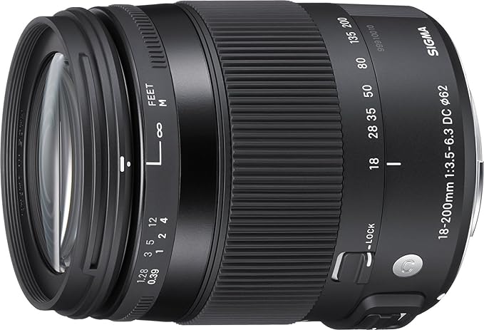 Sigma 18-200mm F3.5-6.3 Contemporary DC Macro OS HSM Lens