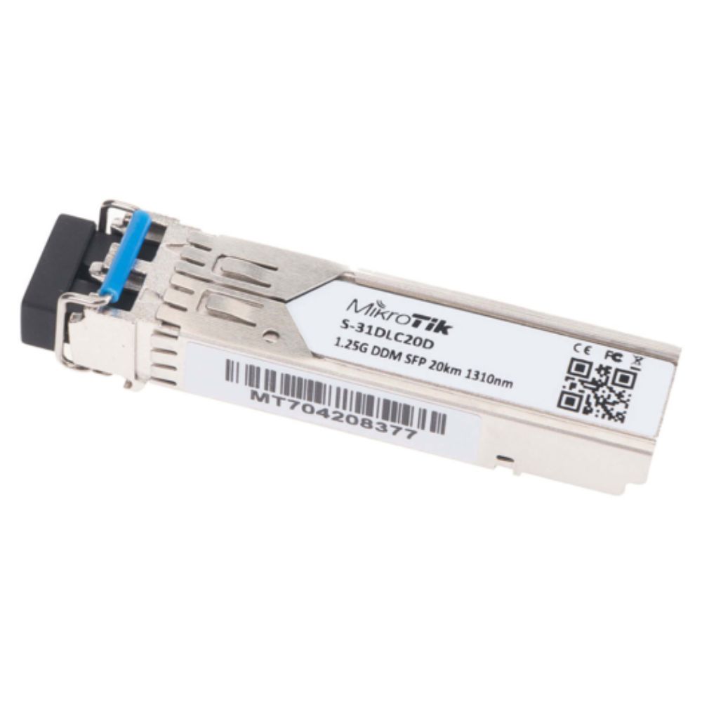 MikroTik S-31DLC20D SFP (1.25G) Module 20KM Single Mode