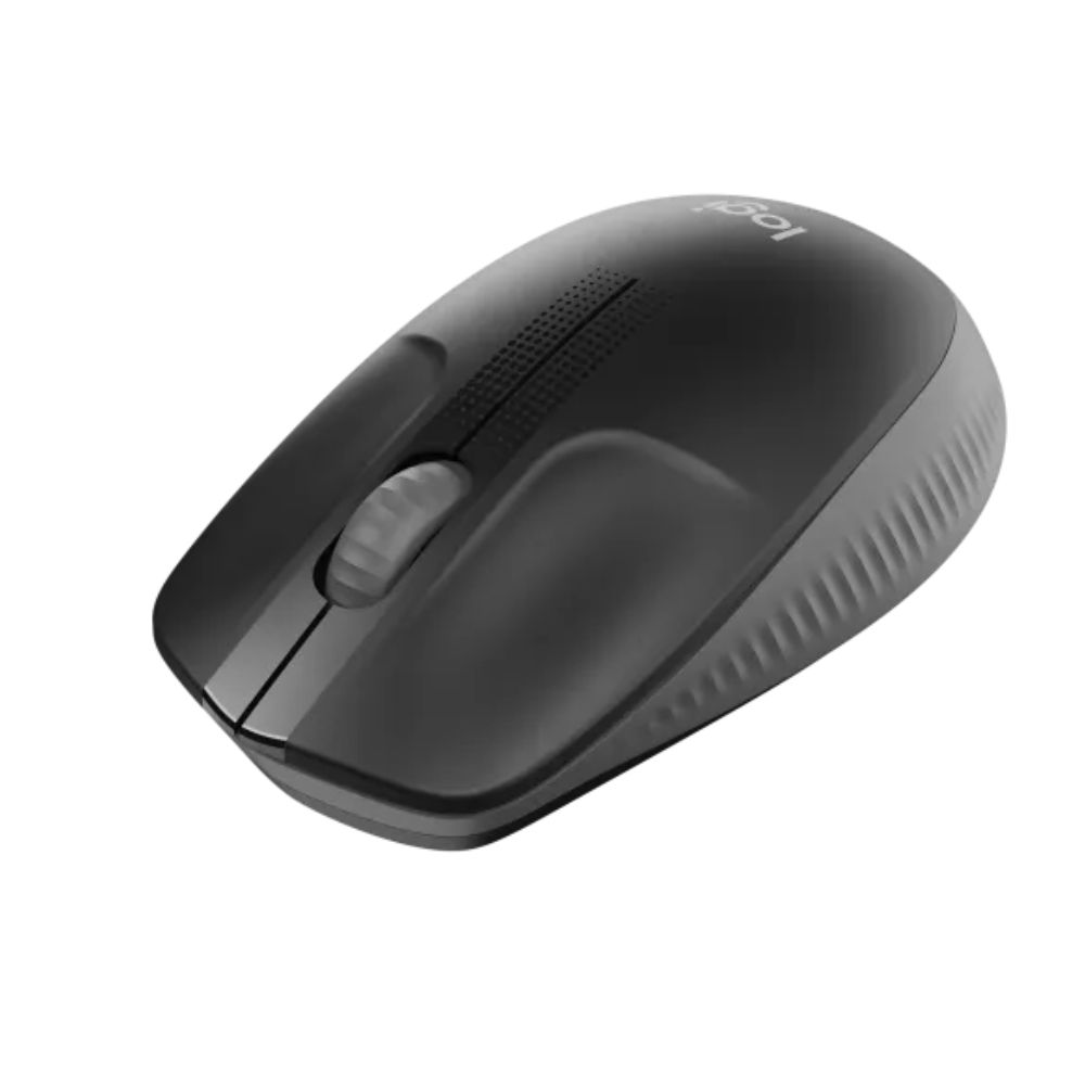 Logitech M190 Full-Size Wireless Mouse - Mid Grey - 910-005906